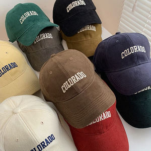 Gorras de camionero bordadas personalizadas OEM ODM, gorras deportivas vintage de golf de 6 paneles, gorras de béisbol de tela de sarga de malla de camuflaje - Product Image 2