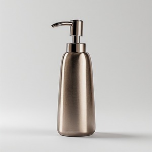 Distributeur de savon de salle de bain en acier inoxydable moderne et élégant pour les maisons, les hôtels, les bureaux et les spas, écologique et durable - Product Image 4