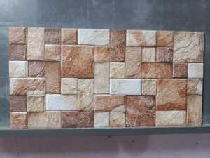 Azulejos de cerámica de piedra cultural de alta profundidad de estilo moderno Panel de pared exterior o interior exterior con aspecto de mármol - Product Image 2