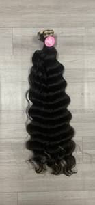 Cinta sin procesar en cabello humano, vietnamita y camboyano Extensión de cabello ondulado crudo directo de fábrica - Product Image 2