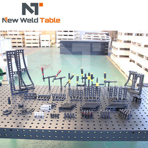 Mesa de soldadura 3D con sistema de movimiento de riel, puede cambiar rápidamente de posición de acuerdo con las necesidades de los proyectos de soldadura - Product Image 6