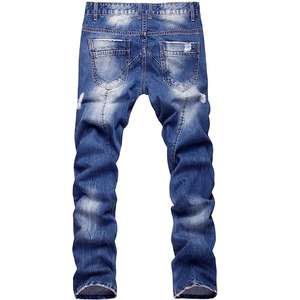 2025 vente en gros fabricant personnalisé Streetwear hommes Denim jean coupe ample jean droit Baggy jean - Product Image 2
