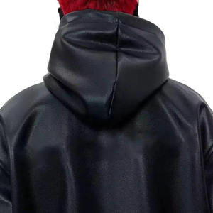 Sudadera con Capucha para Hombre, de Manga Larga, Gruesa, Holgada, 100% Algodón, de Invierno, de Alta Calidad, Fabricada a Medida - Product Image 3
