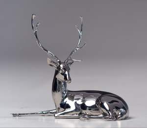 Sculpture en aluminium pour la décoration de salon avec la conception artistique et la finition contemporaine élégante - Product Image 5