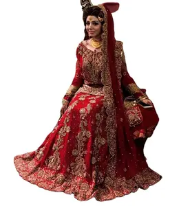 High Quality Pakistani Dress Casual Dress for Bridal Salwar Kameez for Wedding Party Wear from Export Supplier