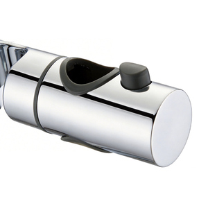 Support de barre de <span class=keywords><strong>douche</strong></span> <span class=keywords><strong>universel</strong></span> en ABS chromé, réglable pour tube coulissant de 19 à 25 mm, pièce de rechange - Product Image 6