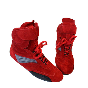 Bottes de kart anti-vent personnalisées de haute qualité Chaussures de course automobile Hiver en cuir à bas prix Service OEM disponible - Product Image 3