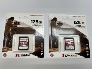 Pour Kingston 100% SDR2/128GB UHS II U3 V90 128GB Carte SD en plastique - Product Image 2