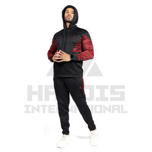 Survêtement de haute qualité survêtement avec logo personnalisé pour hommes survêtement de sport en coton et polyester pour hommes - Product Image 1