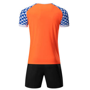 Soccer <b>match</b> uniform with cooling breathable jersey soft elastic shorts providing comfort during <b>long</b> <b>matches</b> Soccer Jersey - Product Image 3