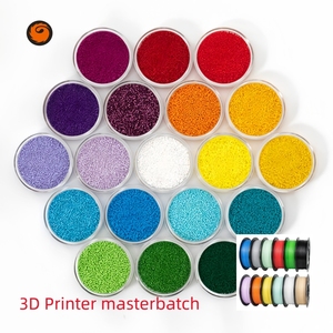 Nhanh chóng tùy biến PE Pet PC ABS TPE TPU PLA PVC đen trắng màu 3D máy in Filament masterbatch nhựa <span class=keywords><strong>masterbatches</strong></span> - Product Image 1