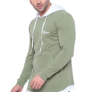 2024 último diseño sudaderas con capucha de gimnasio para hombres de alta calidad cómodo polar Mejor Precio de talla grande para adultos patrón de estampado de otoño - Product Image 5