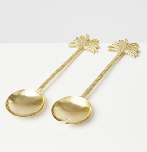 Ensemble d'outils de service à salade manuels en acier inoxydable de dernière conception Couverts de table personnalisés pour la cuisine à commande manuelle - Product Image 5