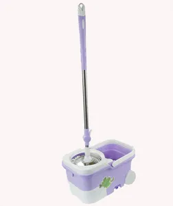 Centrifugal Spinning Mop Plastic Bucket Telescopic Inox Microfibre 360 Mop Bucket Floor Cleaning Spinning Magic Mop with Bucket