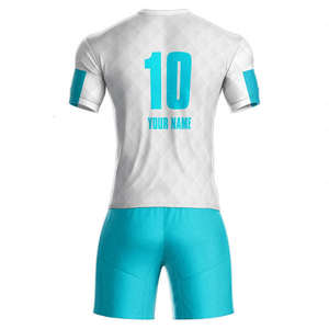 Kits de football de haute qualité pour hommes, uniforme de football imprimé par sublimation personnalisée avec nouveau design de tissu pour t-shirt à la mode - Product Image 4
