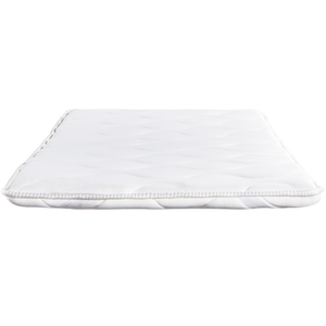 Surmatelas en mousse confortable Dream Sync pour usage domestique, couche matelassée respirante, garnissage en fibres siliconées, toutes saisons, lavable en machine - Product Image 2