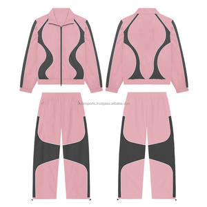 Conjuntos cortavientos personalizados de talla grande para hombre al por mayor, conjuntos cortavientos informales de alta calidad, conjuntos cortavientos superventas - Product Image 1