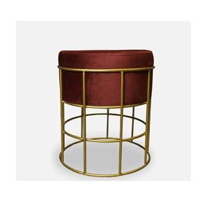 Cozy Upholstered <b>Stool</b> with Supportive Soft Cushion Perfect for Enhancing Any Home Decor Style While Offering Daily Comfort - Product Image 1