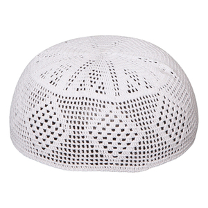 Crochet hồi giáo cầu nguyện <span class=keywords><strong>cap</strong></span> hồi giáo người đàn ông của cầu nguyện mũ đồng bằng Top Skull kufi <span class=keywords><strong>cap</strong></span> giá thấp bán buôn dịch vụ OEM tùy chỉnh mổ - Product Image 2