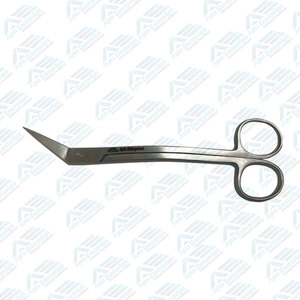 Locklin Gum Ciseaux à poignée incurvée 16 cm Ciseaux à gomme chirurgicale Acier inoxydable Vente en gros Locklin Gum Ciseaux Medic Instrument - Product Image 3