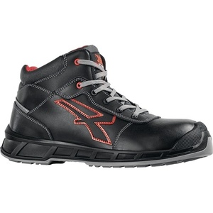Botas de Seguridad Sting Talla 40 W.11 Negro-Rojo S3S CI FO SR ESD, Calzado de Seguridad Cómodo y Seguro - Product Image 1