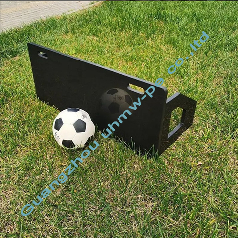 Custom HDPE Soccer Training Rebound Board High Quality Impact Resistant Lightweight Portable Cutting