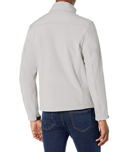 Deportes de invierno al aire libre chaqueta de concha suave para hombres a prueba de viento con capucha polar impermeable para hombres abrigo de lluvia con capucha chaquetas Softshell - Product Image 4