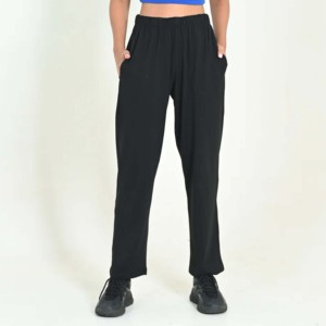 Venta al por mayor de marca personalizada mujer 2 piezas francés Terry Crop Top Set mujeres manga larga 100% algodón Biker Lounge Wear Set para niñas - Product Image 2