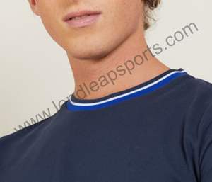 Camisetas, la última venta al por mayor, 220g, Camiseta de algodón peinado de peso pesado, camisetas de talla grande para hombres, camisetas lisas para hombres - Product Image 4