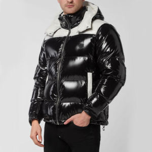 Vestes à bulles coupe-vent sur mesure OEM pour hommes, vêtements décontractés de haute qualité pour les activités de plein air, vente en gros, nouvelle collection - Product Image 4
