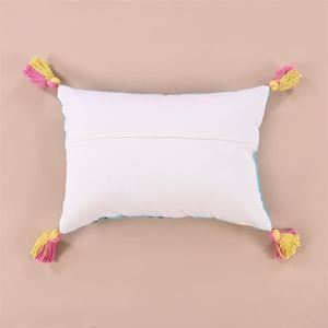 Luxury <b>45x45</b> cm Beautifully Embroidered Cotton <b>Cushion</b> <b>Covers</b> Sustainable Azo-Free Decorative Pillows Best Wholesale - Product Image 4