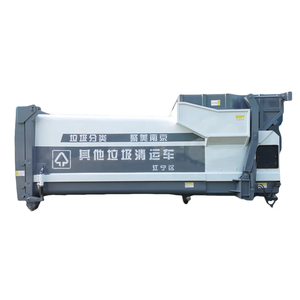 Recipiente Saneamento Equipamento Gancho Levantamento Lixo Móvel Hidráulico Pode Compressão e Transporte De Lixo - Product Image 4