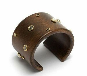 Classic Traditional Wooden Waterproof <b>Bangles</b> Handmade Jewelry <b>Set</b> Smooth Finish Customizable Women Ethnic Fashion Bracelet - Product Image 1