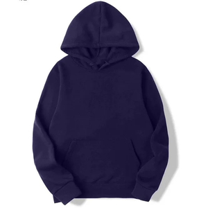 Meilleur prix pour hommes luxe qualité poids lourd 100% coton sweats à capuche impression personnalisée Logo épais éponge pour l'hiver-approvisionnement ODM - Product Image 2
