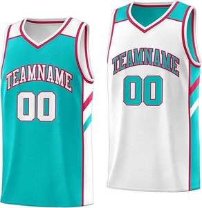 Conjuntos de Uniformes de Baloncesto Unisex, Talla Personalizada, Jersey de Baloncesto Profesional con Estampado Personalizado para Adultos, 100% Poliéster Antibacteriano - Product Image 2