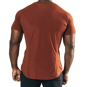 T-shirt raglan à manches courtes de gym personnalisé décontracté 100% maillot de polyester 200 grammes de poids avec conception de motif Service OEM disponible - Product Image 6