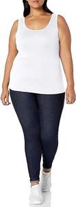 Pakistan-made Pinco Sports PS-395 <b>Women's</b> Plus Size Cotton Single Jersey <b>Tank</b> <b>Tops</b> Formal Style Breathable Quick Dry - Product Image 2