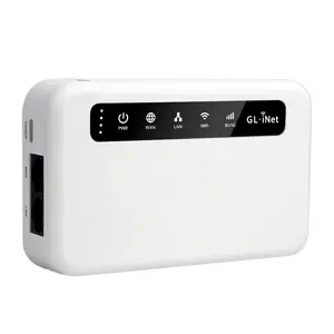 Passerelle IoT Portable Puli GL-XE300 4G LTE OpenWrt 5000mAh Batterie 4G WAN Failover Accès sans fil fixe Réseau cellulaire