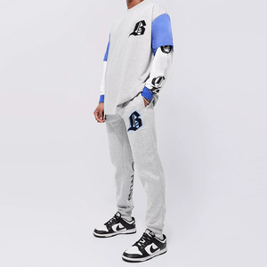 Customized Unisex Track Suit Custom Print Logo Private Label Sweat Suits Heavy <b>Weight</b> Sweat Pants and Hoodie Two Piece <b>Set</b> Men - Product Image 6