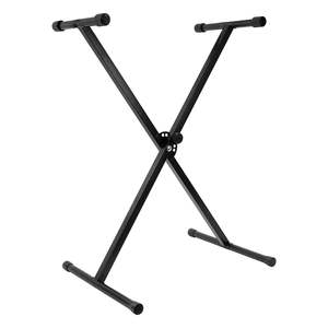 Support de clavier 5 cœurs en forme de X, réglable en hauteur, pliable et portable pour claviers et contrôleurs DJ - Product Image 1