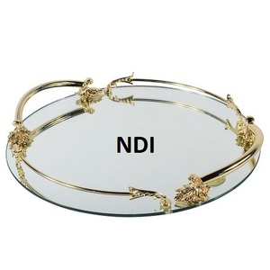 Artículos decorativos para fiestas hechos a mano, suministros de alimentos, equipo de servicio de catering, bandeja de Metal personalizada - Product Image 5