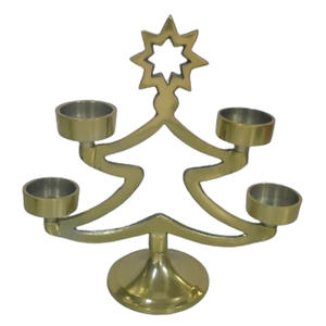 <b>Red</b> Powder Coating Aluminum <b>Candle</b> Stand for Home Tabletop Decorations for Christmas Other Holidays Other <b>Candle</b> Holders <b>Candle</b> - Product Image 6