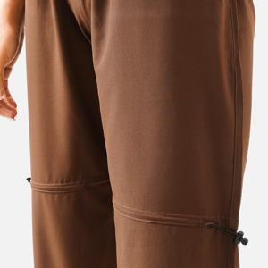 Pantalon de jogging pour femme de qualité supérieure tissu en toile respirante Logo personnalisé saison d'hiver devant plat léger nouveauté - Product Image 4