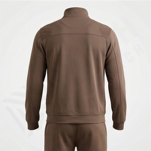 Chándal de Invierno para Hombre con Capucha, a la Moda, de Alta Calidad, Color Sólido, Transpirable, Ligero, Mangas Largas, Color Personalizado 100% - Product Image 2