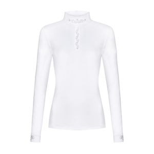 Vente en gros Meilleure Vente Confortable Léger Doux Qualité Protection À Manches Courtes Personnalisé Chemise D'équitation Équestre - Product Image 1