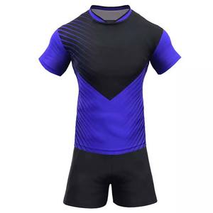 Vêtements de sport Vêtements de football rugby Ensembles de maillots et shorts Uniformes 100% Polyester Spandex Adultes Uniformes d'impression par sublimation - Product Image 1