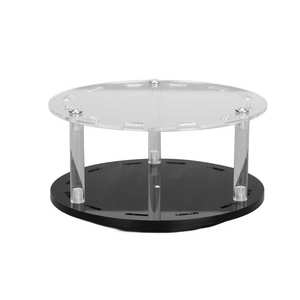 Organisateur de pinces compact et transparent, minimaliste, fonctionnel, de qualité supérieure, en plastique acrylique, support pour pinces, personnalisable, durable, élégant - Product Image 1