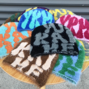 Gorro de punto unisex, cálido, suave y acogedor, forrado de lana, ajustable, elegante, para exteriores, para clima frío, uso casual. - Product Image 2