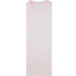 Nouveau T-shirt personnalisé pour femme, col rond, manches courtes, uni, respirant, en polaire écologique, gaufré et brodé - Product Image 3