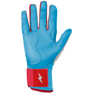 Service OEM, couleur personnalisée, gants de frappeur de baseball pour droitier, fermeture auto-agrippante, respirants, support de poignet étendu, qualité supérieure - Product Image 4